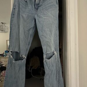 American Eagle Outfitters Light Blue Denim Jeans